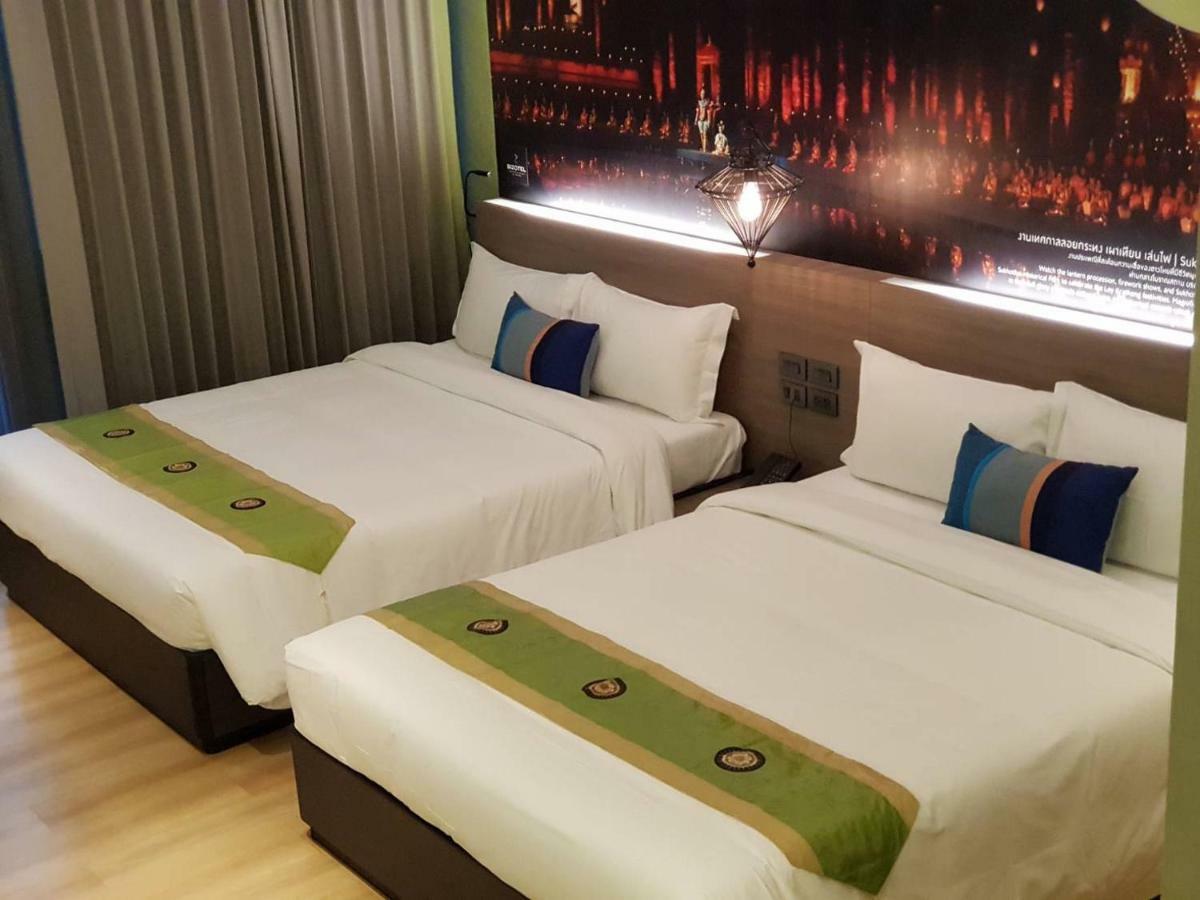 Bizotel Premier Hotel & Residence Bangkok Exteriör bild